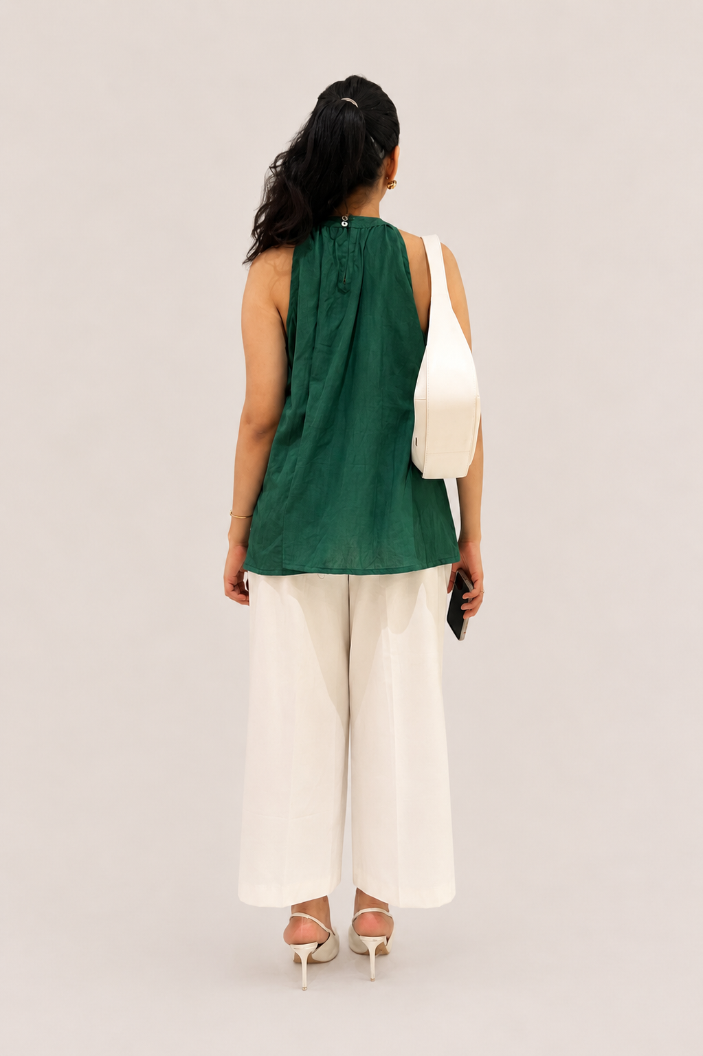 Halter Flow Top